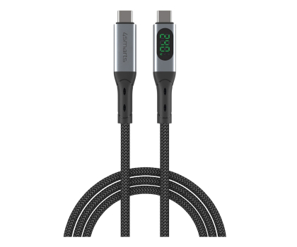 Kabel 4smarts Kabel USB4 DigitCord 240W 1.5m czarny